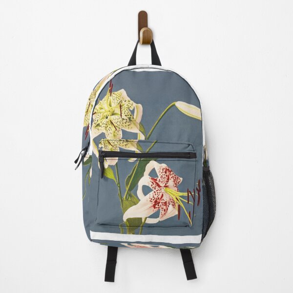 Item preview, Retro Japanese Flower Lilies (1897) by Kazumasa Ogawa designed and sold by Designedbysm.