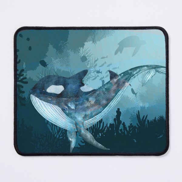 Item preview, Blue Orca Abstract designed and sold by DannyPere.