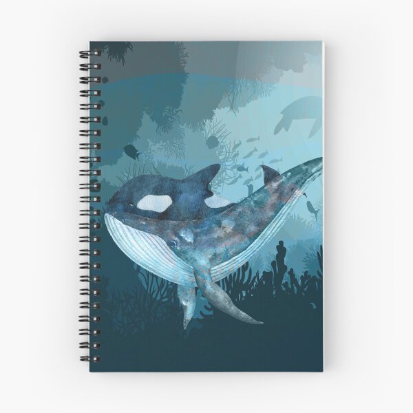 Item preview, Blue Orca Abstract  designed and sold by DannyPere.
