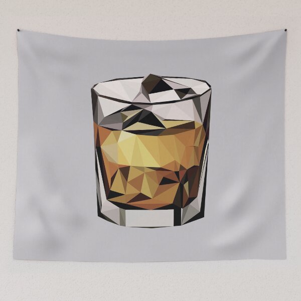 Item preview, Low-poly Scotch - Clean designed and sold by thedustyshelves.