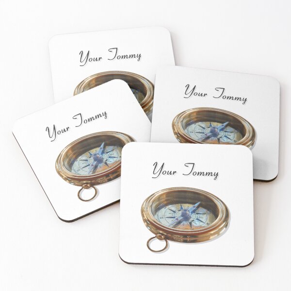 Item preview, DreamSMP 'Your Tommy' Compass designed and sold by thecorvidking.