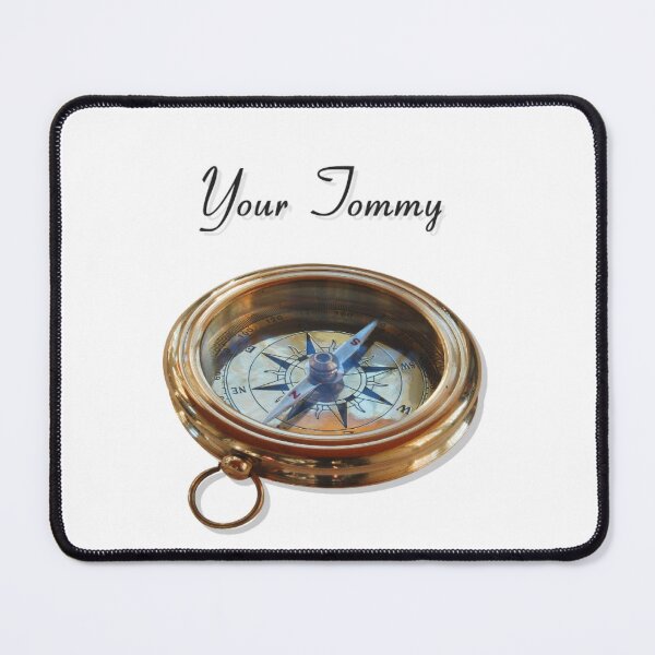 Item preview, DreamSMP 'Your Tommy' Compass designed and sold by thecorvidking.