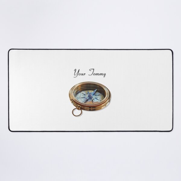Item preview, DreamSMP 'Your Tommy' Compass designed and sold by thecorvidking.
