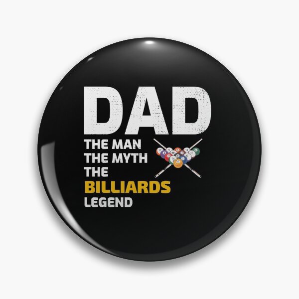 Item preview, Billiards Game Pool Dad Papa Fathers day Funny designed and sold by CuteDesigns1.