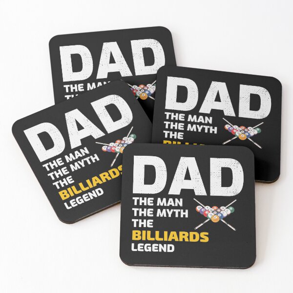 Item preview, Billiards Game Pool Dad Papa Fathers day Funny designed and sold by CuteDesigns1.