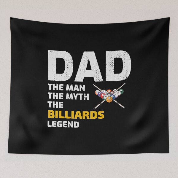 Item preview, Billiards Game Pool Dad Papa Fathers day Funny designed and sold by CuteDesigns1.