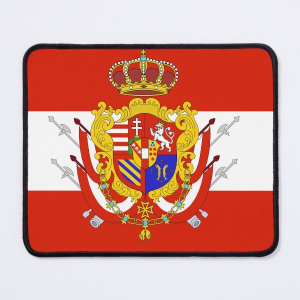 Item preview, Red White Banner Grand Duchy of Tuscany designed and sold by BulganLumini.