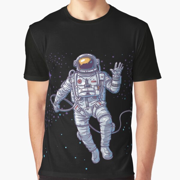 Item preview, Cosmonaut Waving Hand Artwork designed and sold by Toko-Prints.