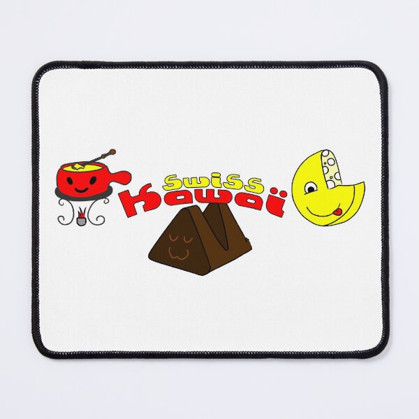Item preview, Swiss kawaii - fondue, cheese and chocolate designed and sold by E-Maniak.