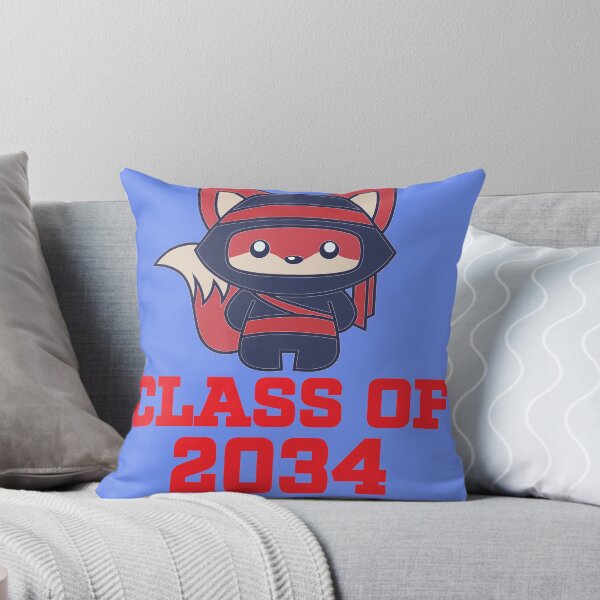 Item preview, Cool Fox Ninja Class of 2034 - Fox and Ninja Lover Kids designed and sold by mixmeart.