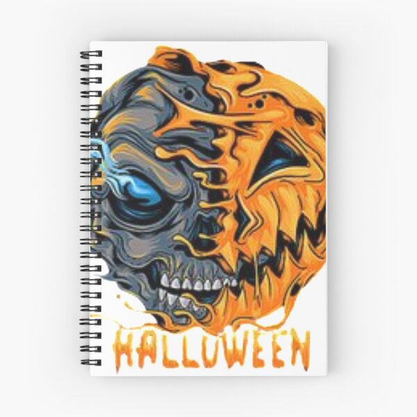 Item preview, scary skeleton pumpkin designed and sold by starshop ⭐⭐⭐⭐⭐.