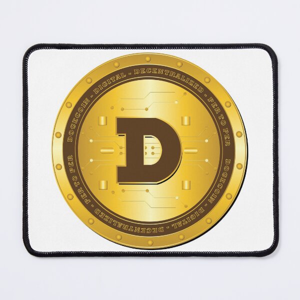 Item preview, Doge coin crypto currency golden logo designed and sold by ZieProject.