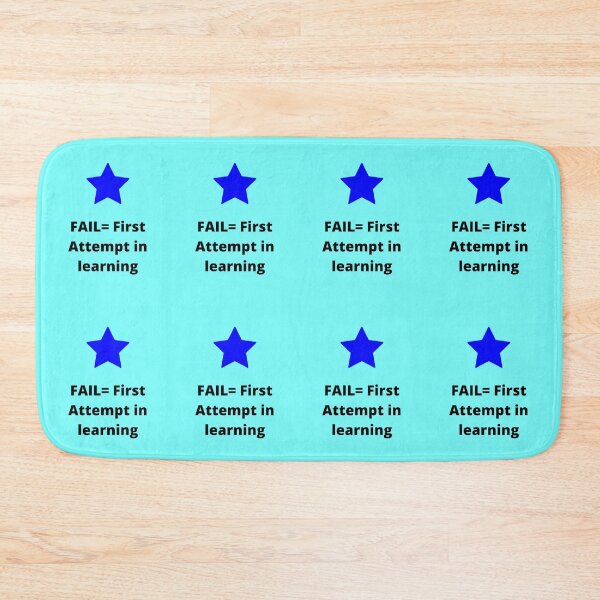 Item preview, FAIL= First Attempt In Learning. designed and sold by Andrew Hopgood.