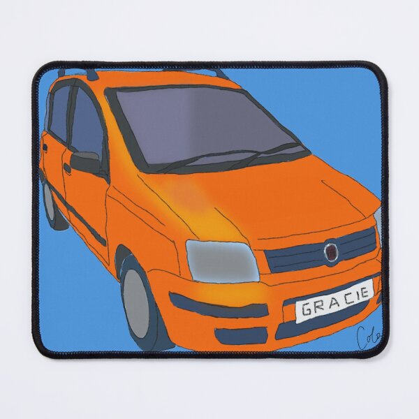 Item preview, Orange Fiat Panda “Gracie” designed and sold by Colzo Art.