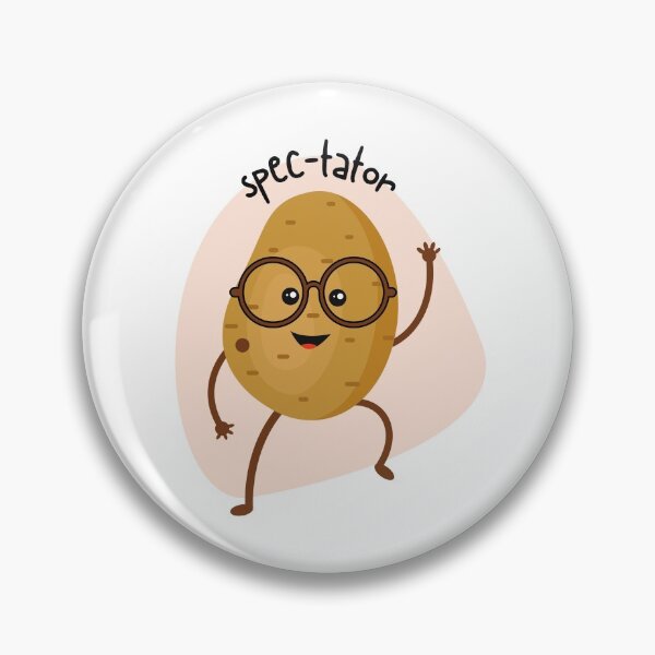 Item preview, Spec tator - Food pun designed and sold by The Agreeable Raven.