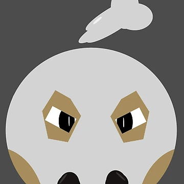 Artwork thumbnail, Cubone Ball by Rjcham