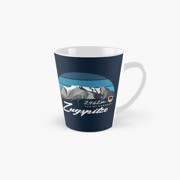 Zugspitze 2962 Garmisch Partenkirchen Bayern Deutschland Berg Tasse (konisch)