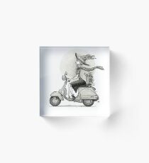 Broom Broom! Acrylic Block