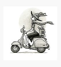 Broom Broom! Photographic Print
