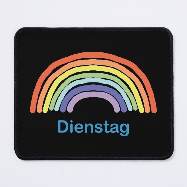 Item preview, Dienstag Tuesday Rainbow designed and sold by ellenhenry.