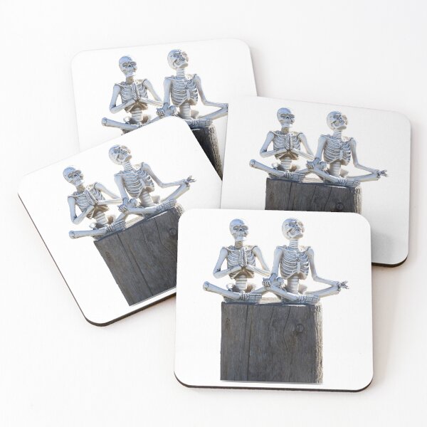 Item preview, Meditating Skeleton, Skeletons Praying Meditation Figurines Pray designed and sold by The-Fantasy.