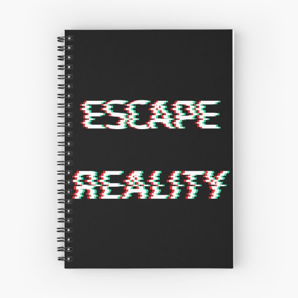 Item preview, escape reality cyberpunk glitch designed and sold by indiVisibl.