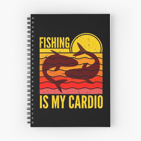 Item preview, Fishing Is My Cardio Vintage Sunset designed and sold by SUNarea.