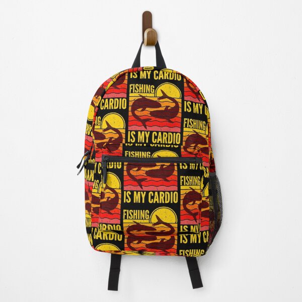 Item preview, Fishing Is My Cardio Vintage Sunset designed and sold by SUNarea.