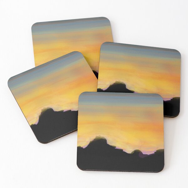 Item preview, HAND PAINTED SUNSET designed and sold by THE AMERICAN TEEVANGELIST.