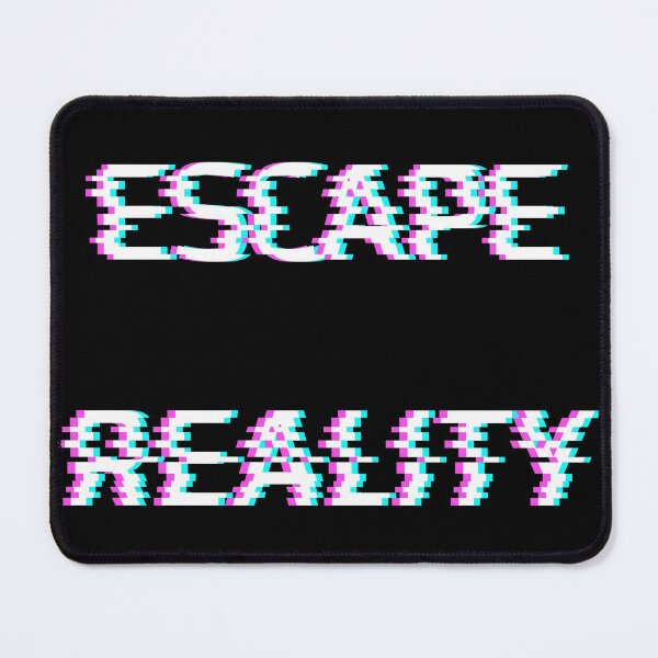 Item preview, escape reality cyberpunk glitch designed and sold by indiVisibl.