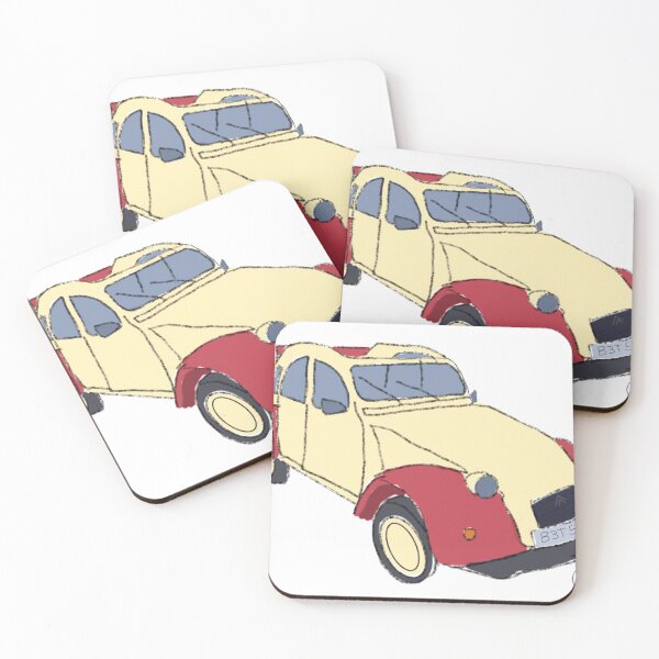 Item preview, Citron 2CV digital painting  designed and sold by Colzo Art.