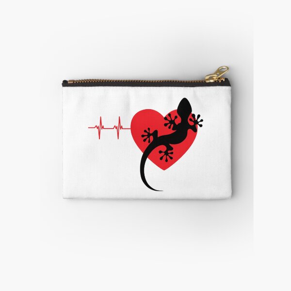 Item preview, Gecko red heart pulse | Gift for gecko lover designed and sold by OleeVO.