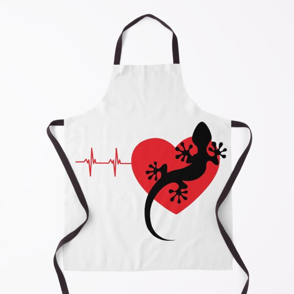 Item preview, Gecko red heart pulse | Gift for gecko lover designed and sold by OleeVO.