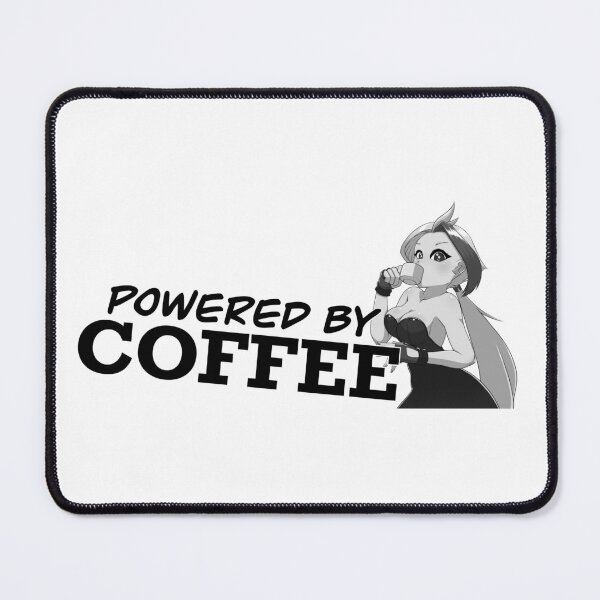 Item preview, Powered by Coffee sticker designed and sold by MartinUve.