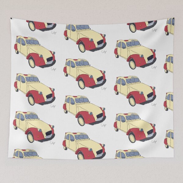 Item preview, Citron 2CV digital painting  designed and sold by Colzo Art.