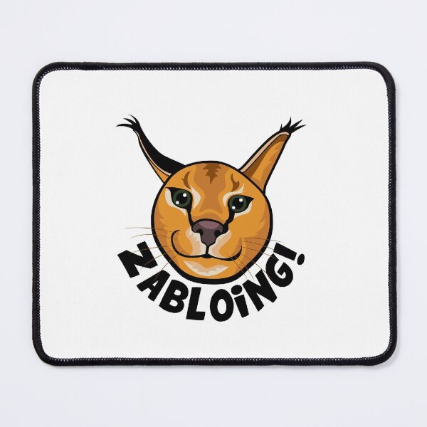 Item preview, Zabloing Floppa Meme designed and sold by Hot From Oven.