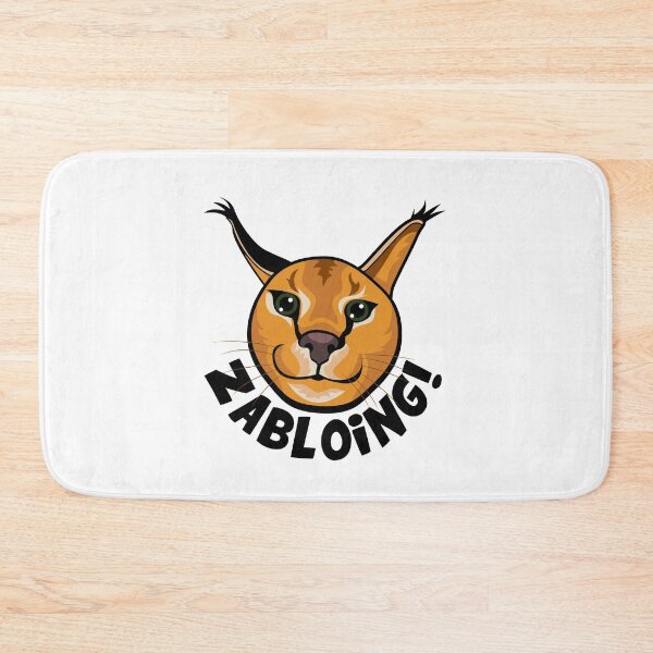 Item preview, Zabloing Floppa Meme designed and sold by Hot From Oven.