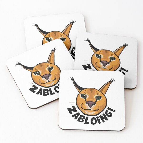 Item preview, Zabloing Floppa Meme designed and sold by Hot From Oven.