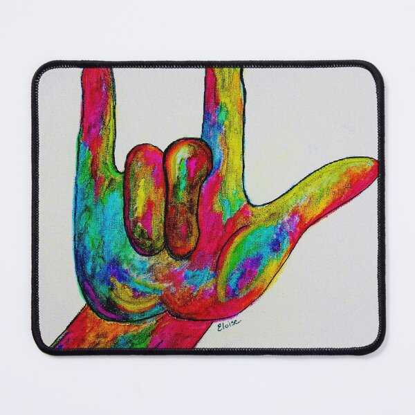Item preview, I LOVE YOU - American Sign Language designed and sold by EloiseArt.