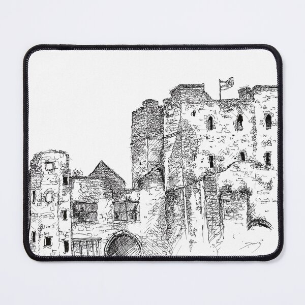 Item preview, Ludlow Castle Illustration designed and sold by Dann Parry.