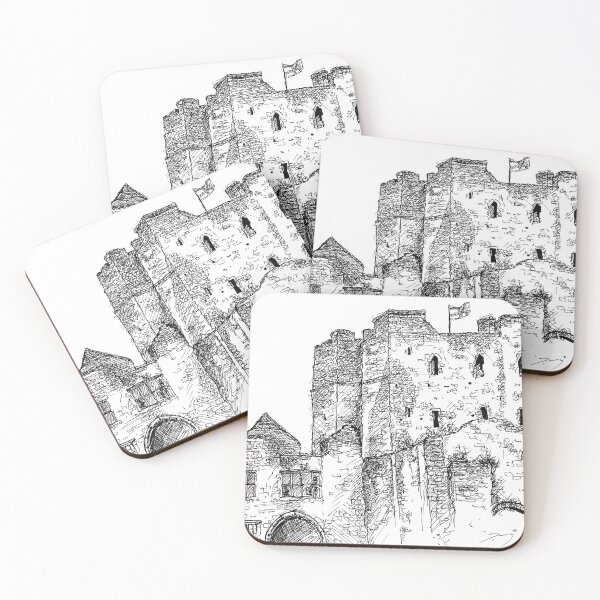 Item preview, Ludlow Castle Illustration designed and sold by Dann Parry.