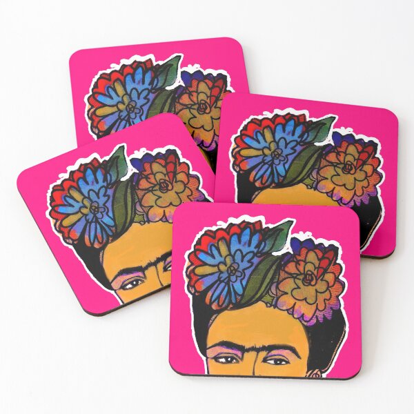Item preview, FLOWERS FOR FRIDA designed and sold by SOLSKETCHES.