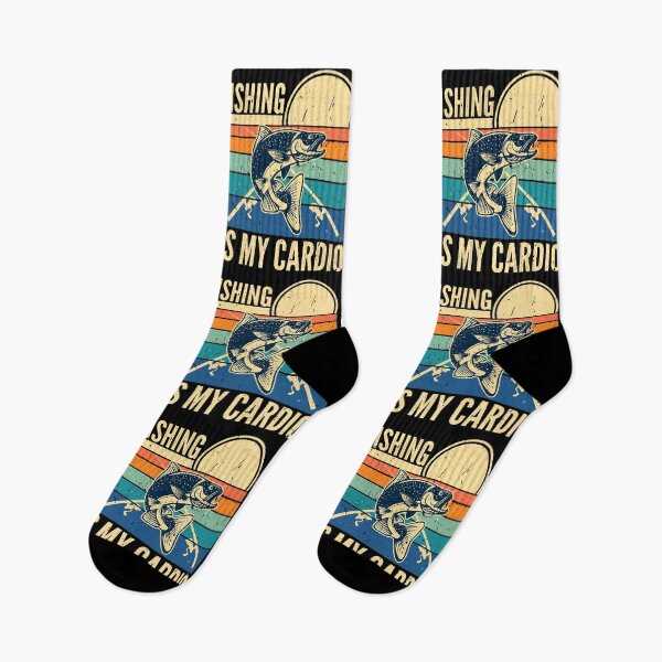 Item preview, Fishing Is My Cardio Sunset designed and sold by SUNarea.