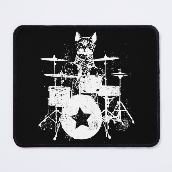 Item preview, Rockstar Kitty beats Drums in black designed and sold by blueveins.