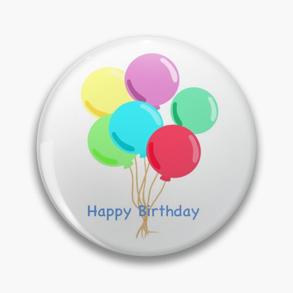 Item preview, Happy Birthday Balloons designed and sold by CPArtStudios.