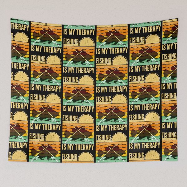 Item preview, Fishing Is My Therapy designed and sold by SUNarea.