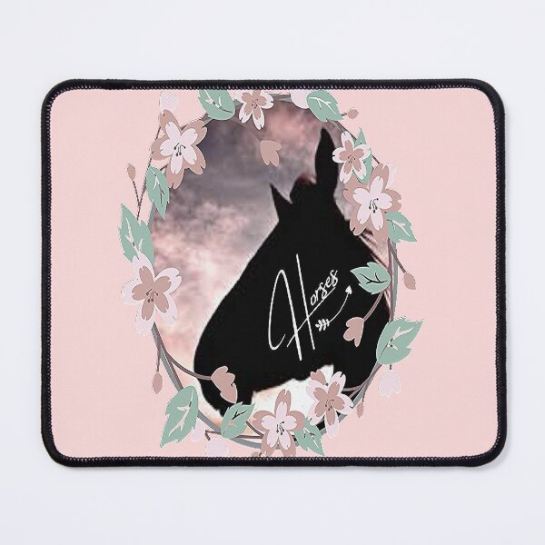 Item preview, Horse calvary Aesthetic Design, Horse and flowers, for the Equestrian and Horse lover designed and sold by Adri Barnard.