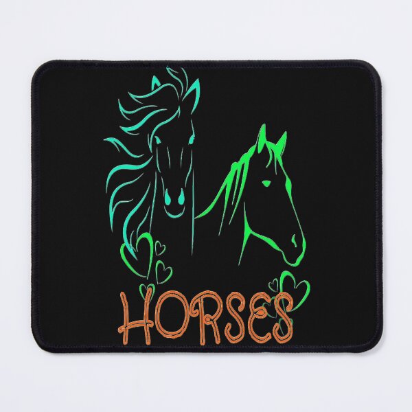 Item preview, Horse calvary, Aesthetic design  with two horses, nr 5,  perfect gift for the horse lover or equestrian sport lover. designed and sold by Adri Barnard.