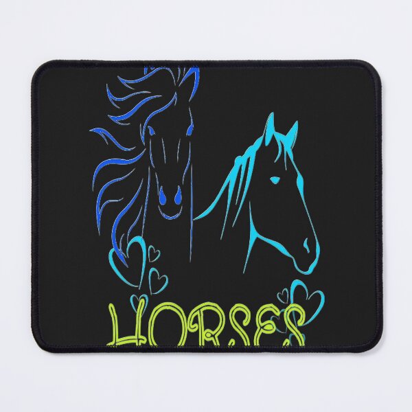 Item preview,  Horse calvary, Aesthetic design  with two horses,, nr 4,  perfect gift for the horse lover or equestrian sport lover. designed and sold by Adri Barnard.