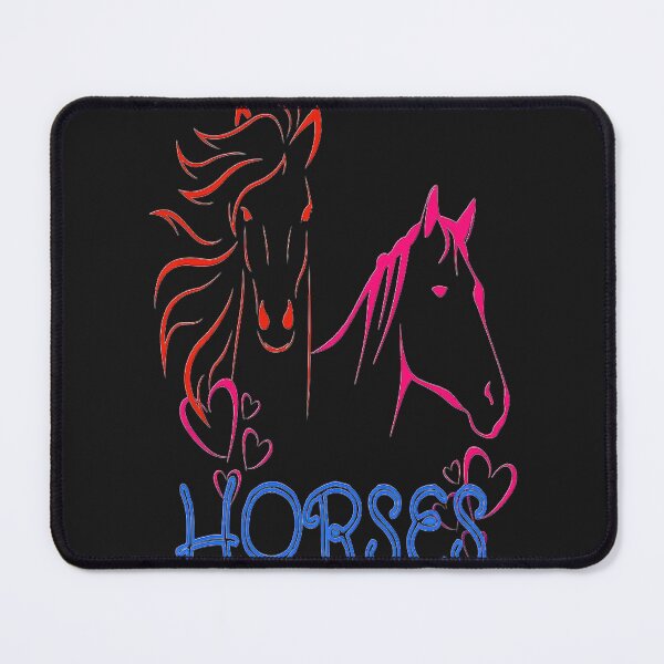 Item preview, Horse calvary, Aesthetic design with two horses, nr 2, perfect gift for the horse lover or equestrian sport lover. designed and sold by Adri Barnard.